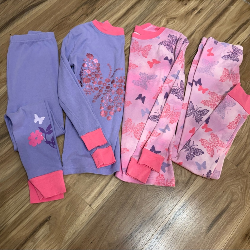 Kirkland Signature Kids Pajama Set - Pink and Purple